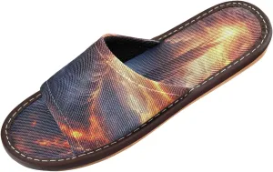 Summer Slipper Tornado Storm Lightning Fire Indoor House Men Women Quick Drying Slippers