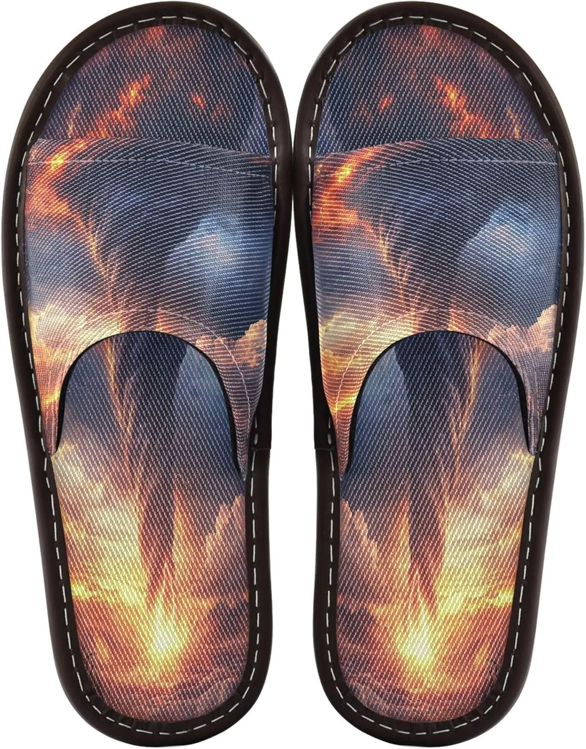 Summer Slipper Tornado Storm Lightning Fire Indoor House Men Women Quick Drying Slippers