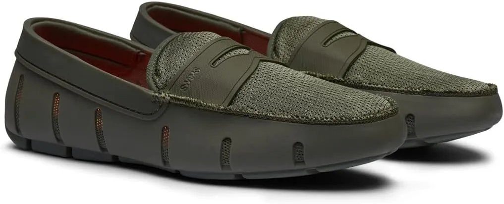 SWIMS Men's Penny Loafers Slip-On Moccasins Classic Boat/Deck Shoes for Men