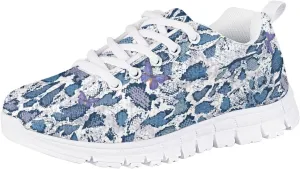 SYtrade Girls Slip-On Sneakers Lace-up Tennis Shoes Kids Athletic Shoes