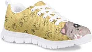 SYtrade Girls Slip-On Sneakers Lace-up Tennis Shoes Kids Athletic Shoes