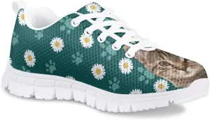 SYtrade Girls Slip-On Sneakers Lace-up Tennis Shoes Kids Athletic Shoes