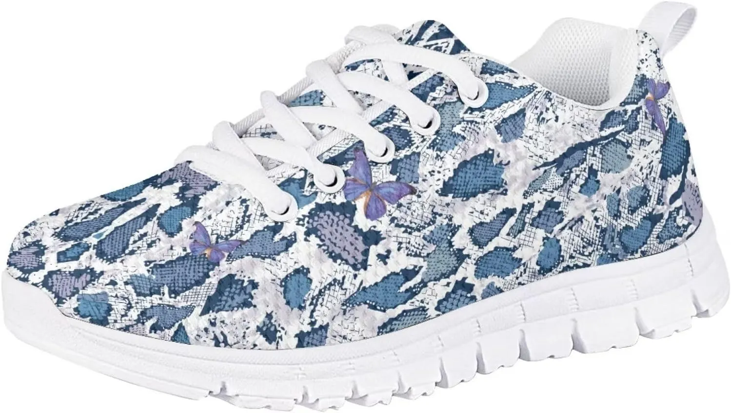 SYtrade Girls Slip-On Sneakers Lace-up Tennis Shoes Kids Athletic Shoes