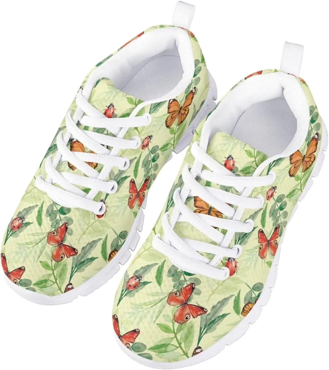 SYtrade Girls Tennis Shoes Kids Lightweight Breathable Sneakers Lace-up Running Athletic Shoes