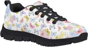 SYtrade Kid Boys Girls Shoes Running/Walking Sports Sneakers Black Sole
