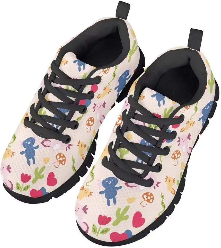 SYtrade Kids' Running Shoes Sports Fashion Sneaker Slip On Tennis Shoes Black Sole