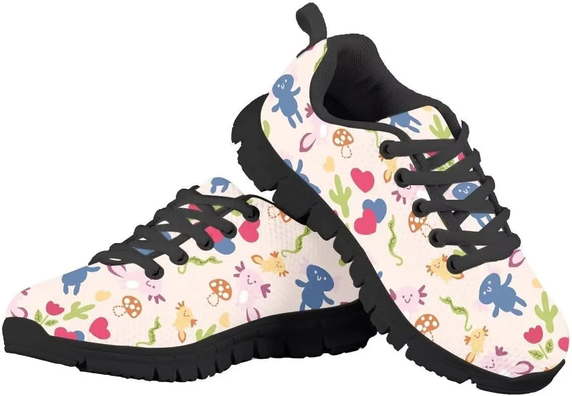 SYtrade Kids' Running Shoes Sports Fashion Sneaker Slip On Tennis Shoes Black Sole