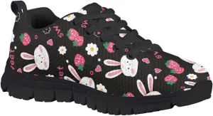 SYtrade Kids' Running Shoes Sports Fashion Sneaker Slip On Tennis Shoes Black Sole