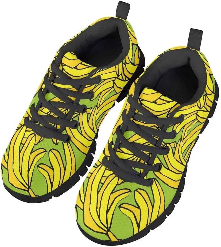SYtrade Kids' Running Shoes Sports Fashion Sneaker Slip On Tennis Shoes Black Sole