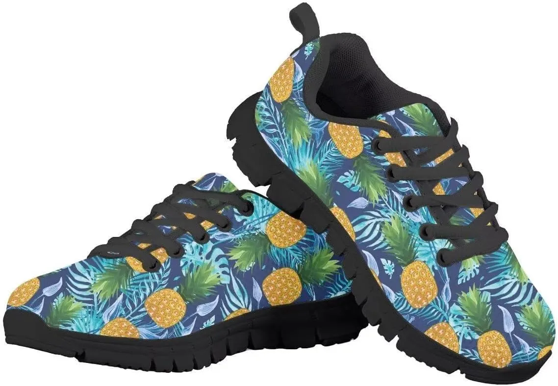 SYtrade Kids' Running Shoes Sports Fashion Sneaker Slip On Tennis Shoes Black Sole