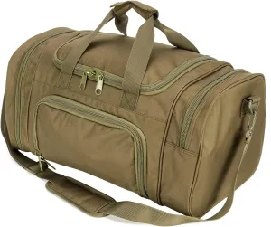 Tactical Travel Duffle Bag with Shoes Compartment Weekender Bags Carry On Overnight Bag For Men and Women Gym Sports Tote Pocket
