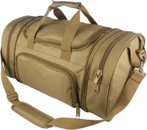 Tactical Travel Duffle Bag with Shoes Compartment Weekender Bags Carry On Overnight Bag For Men and Women Gym Sports Tote Pocket