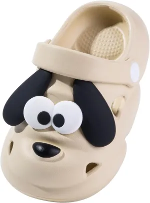 Toddlers Boys & Girls Clogs Cute Animals EVA Non-Slip Kids Platform Sandals for Shower and Beach