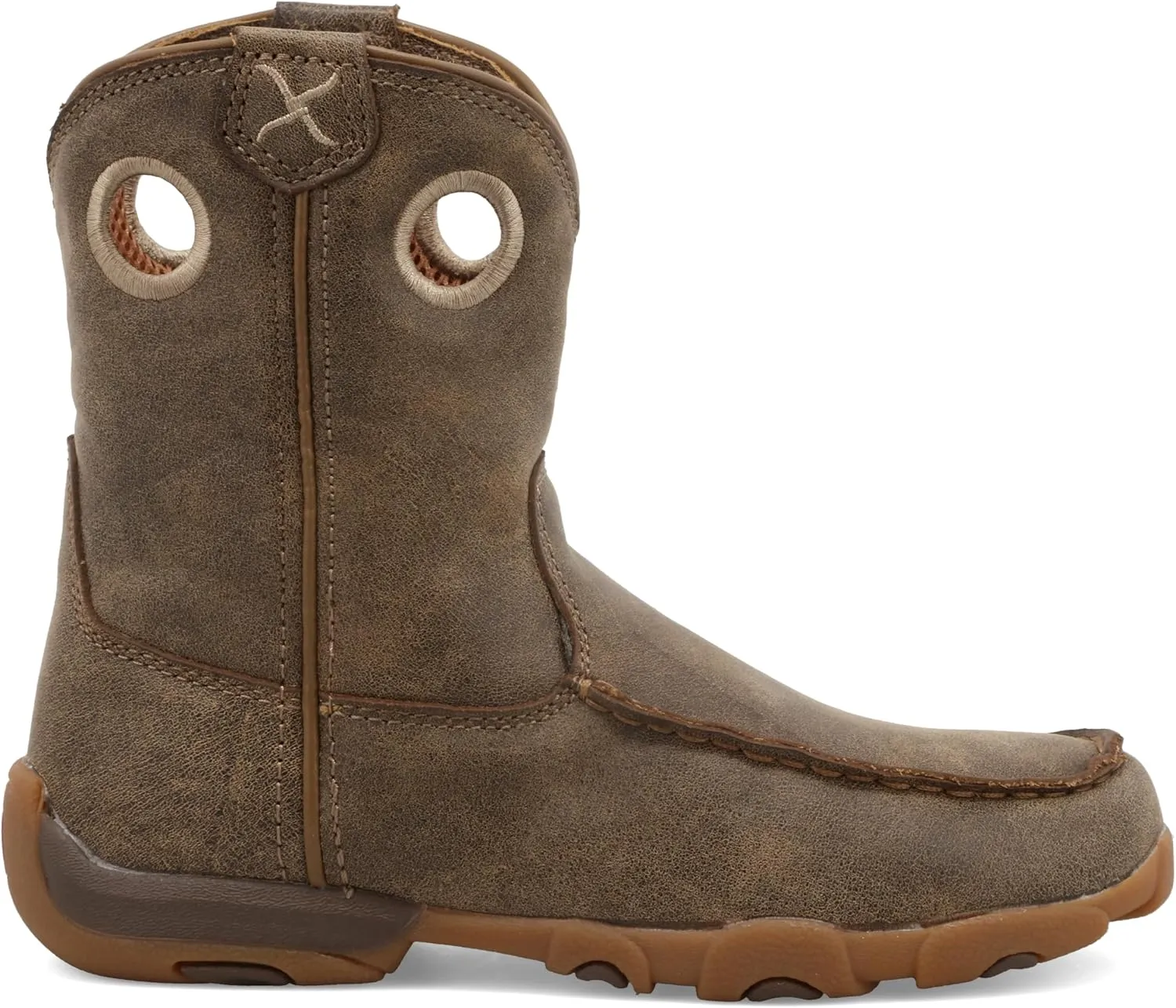 Twisted X Kid's Driving Moc Boot, Moc Toe