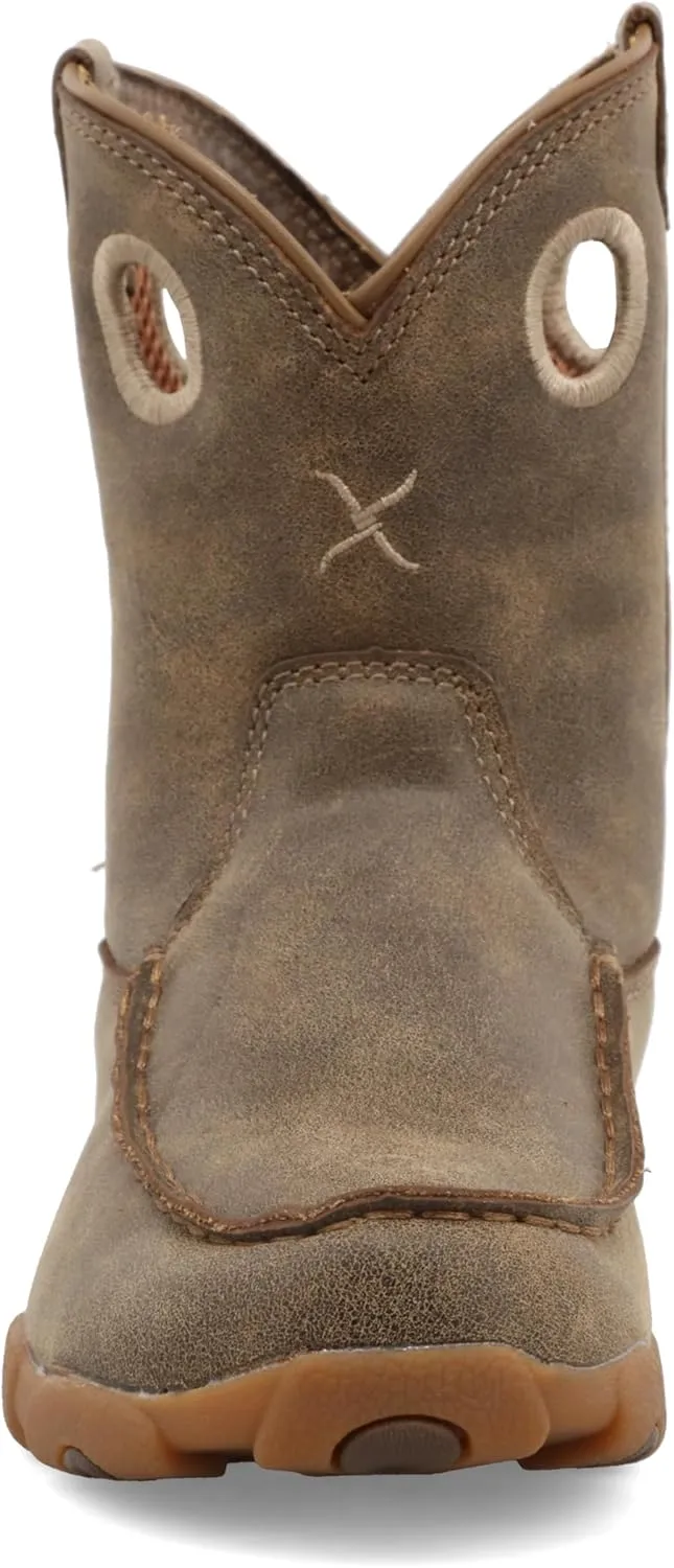 Twisted X Kid's Driving Moc Boot, Moc Toe