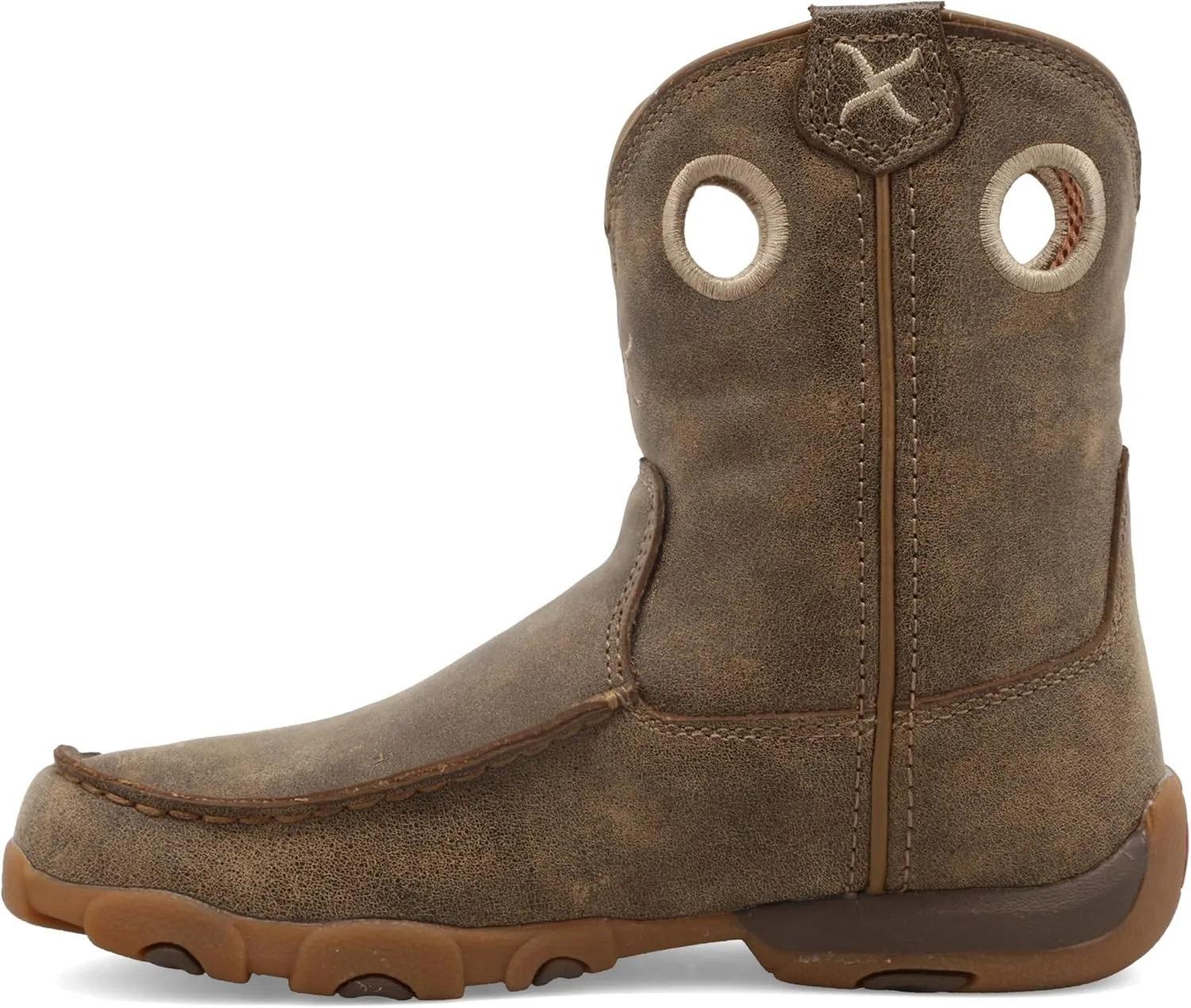 Twisted X Kid's Driving Moc Boot, Moc Toe