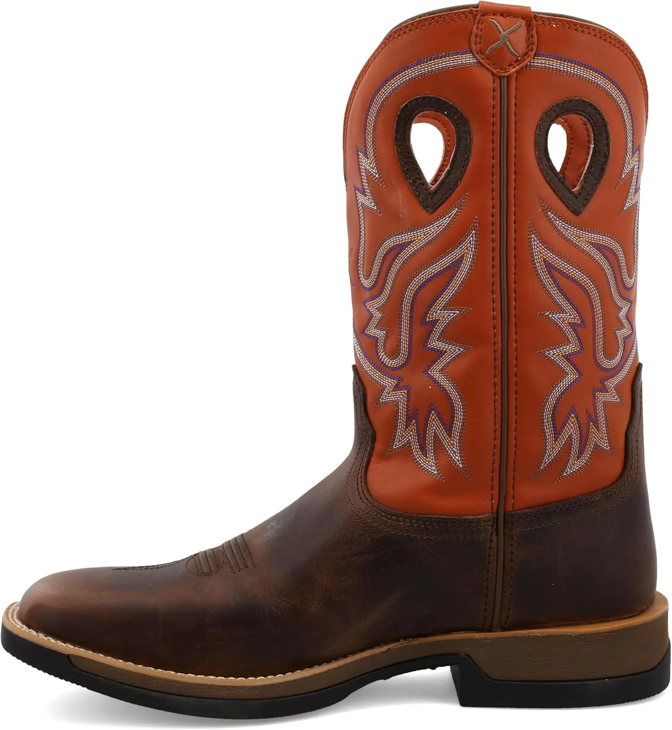 Twisted X Men's 11" Pull On Work Boot, Moc Toe Nano Toe with CellStretch