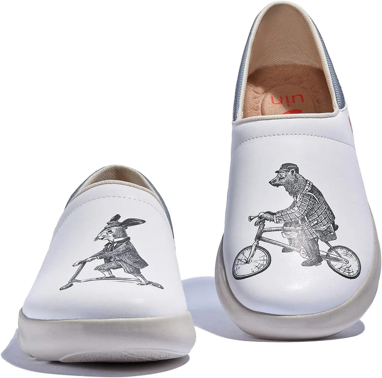 UIN Men's Art Travel Shoes Slip On Casual Painted Loafers Lightweight Comfort Fashion Sneaker Mojacar