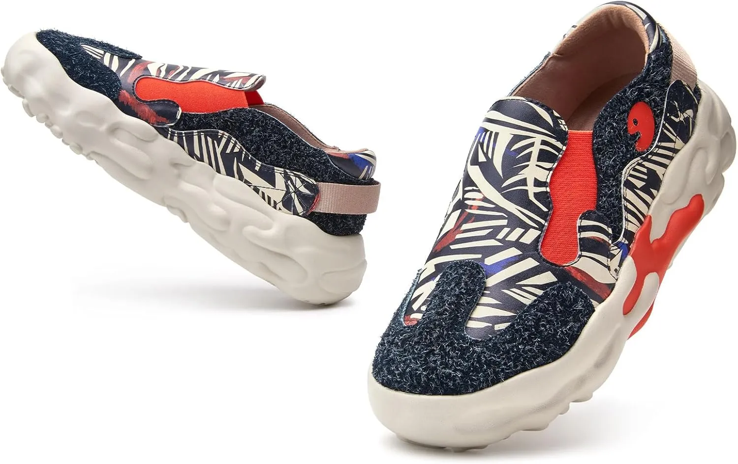 UIN Women's Chunky Platform Fashion Sneakers Walking Shoes Lanzarote