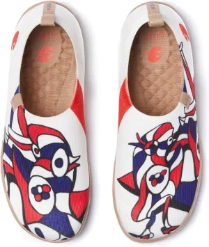 UIN Zoltan Women's Art Travel Shoes Comfort Slip On Loafers Lightweight Fashion Sneaker