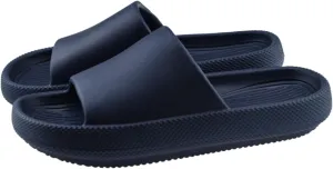 Unisex Cushion Slides Women Men, Ultra Soft Slippers House Slides Shower Sandals, Thick Sole Non-Slip Durable Super Lightweight Pillow Slippers shoes