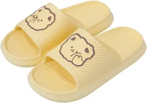 Unisex Kawaii Slipper Animal Slides Slippers for Women Men Cute Cartoon Slippers Comfy Cloud Slippers Sandals Shower Shoes
