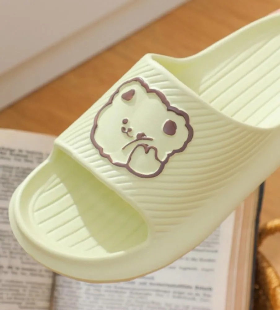 Unisex Kawaii Slipper Animal Slides Slippers for Women Men Cute Cartoon Slippers Comfy Cloud Slippers Sandals Shower Shoes