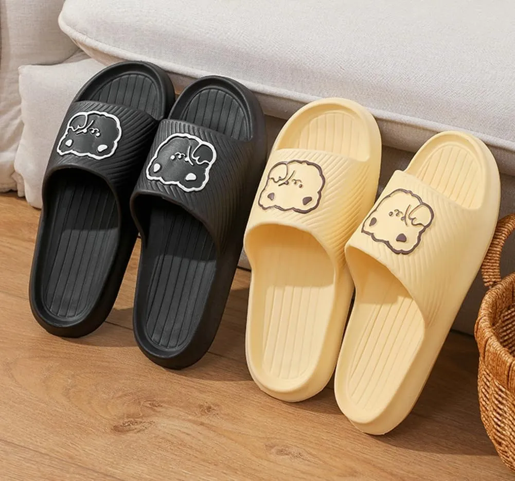 Unisex Kawaii Slipper Animal Slides Slippers for Women Men Cute Cartoon Slippers Comfy Cloud Slippers Sandals Shower Shoes