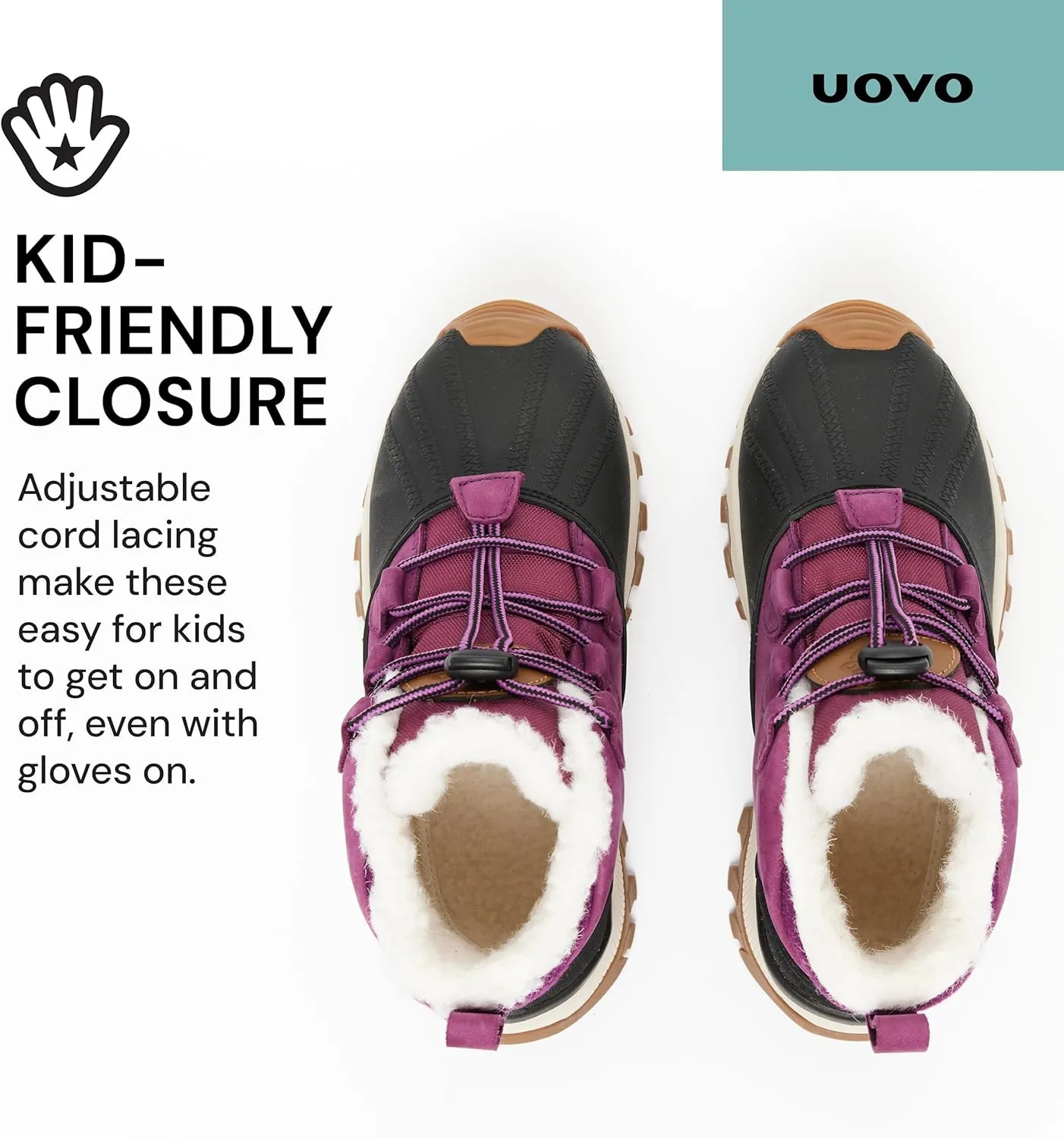 UOVO Kids Winter Boots