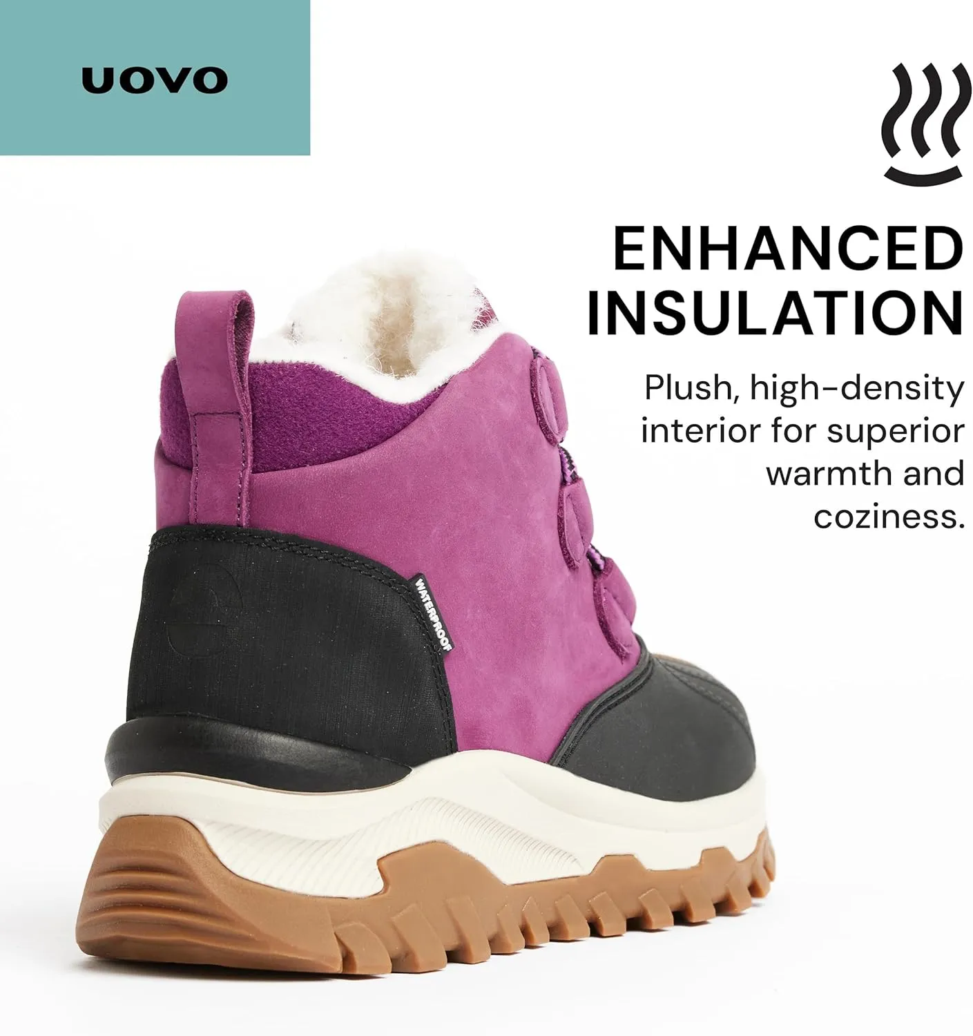 UOVO Kids Winter Boots