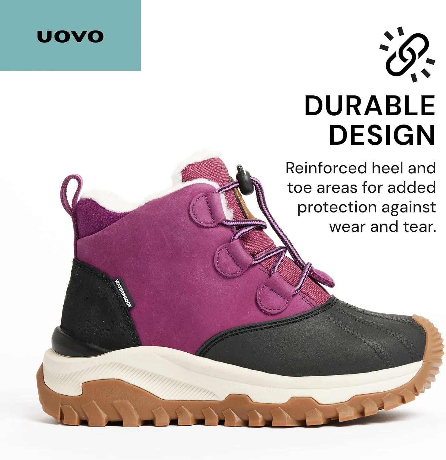 UOVO Kids Winter Boots