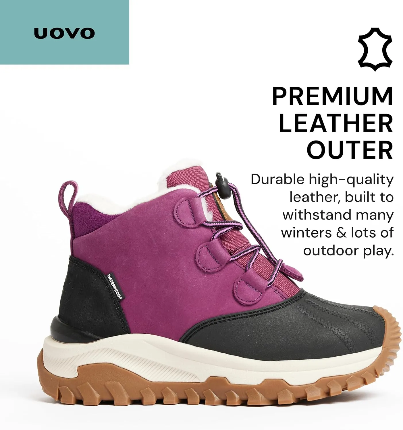 UOVO Kids Winter Boots
