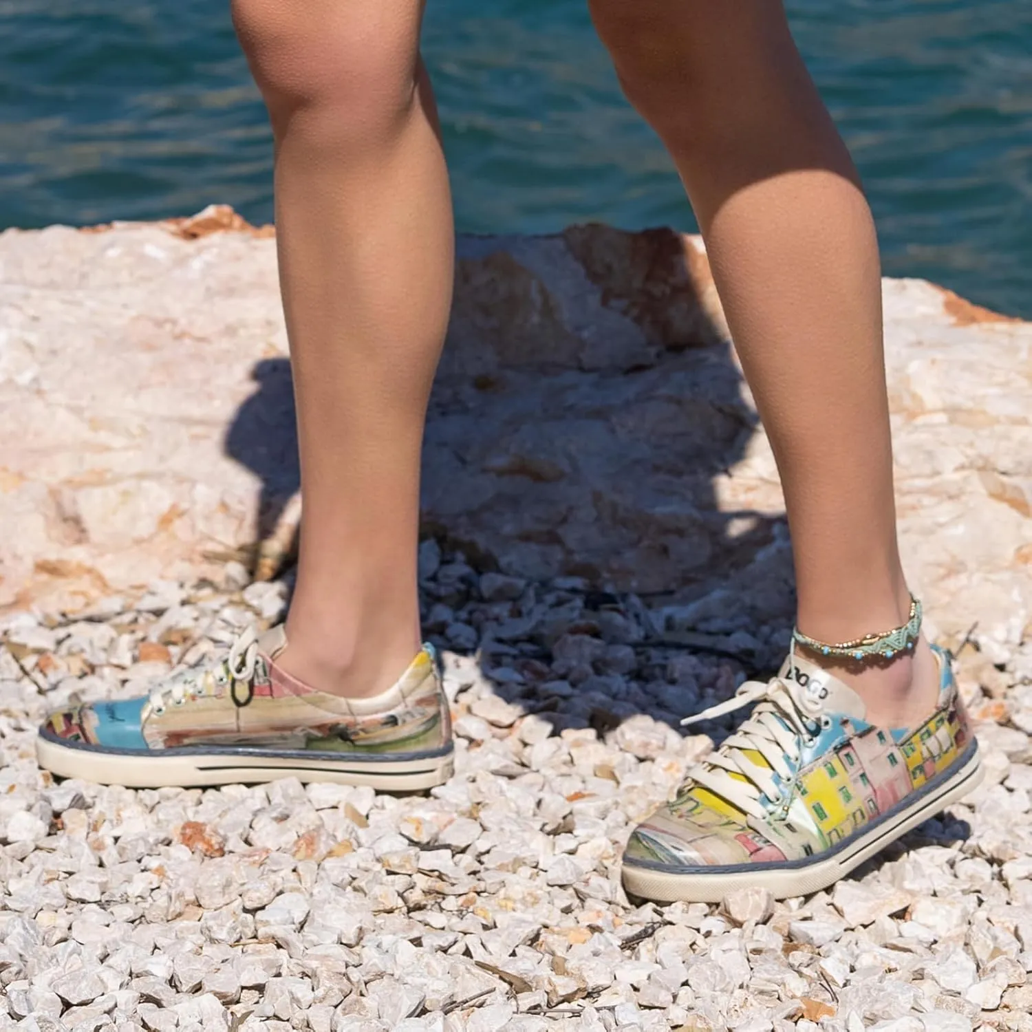 Vegan Leather Sneakers for Women - Handmade and Unique Fashion Sneakers for Women
