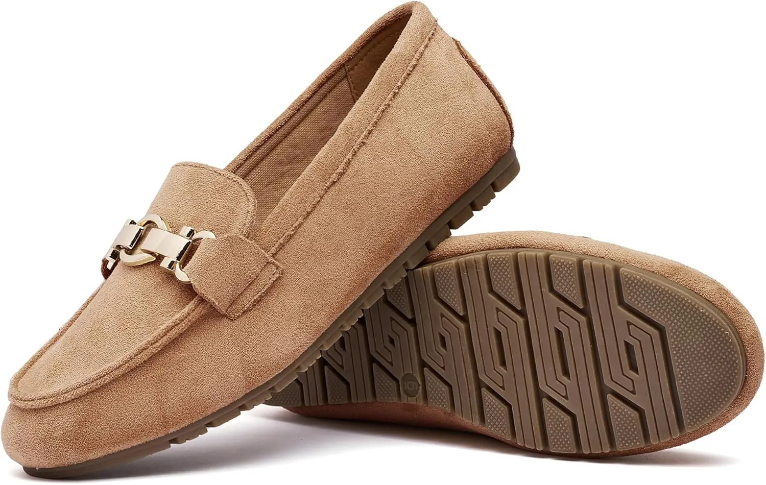VERDASCO Women's Loafers Comfort Slip-Ons Flat Work Shoes Casual Moccasins Penny Loafers Lady Dress Shoes