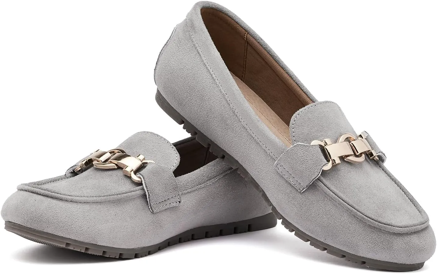VERDASCO Women's Loafers Comfort Slip-Ons Flat Work Shoes Casual Moccasins Penny Loafers Lady Dress Shoes