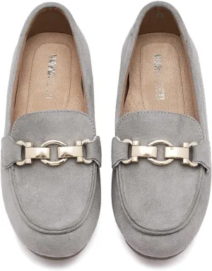VERDASCO Women's Loafers Comfort Slip-Ons Flat Work Shoes Casual Moccasins Penny Loafers Lady Dress Shoes