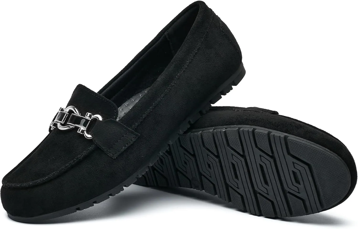 VERDASCO Women's Loafers Comfort Slip-Ons Flat Work Shoes Casual Moccasins Penny Loafers Lady Dress Shoes
