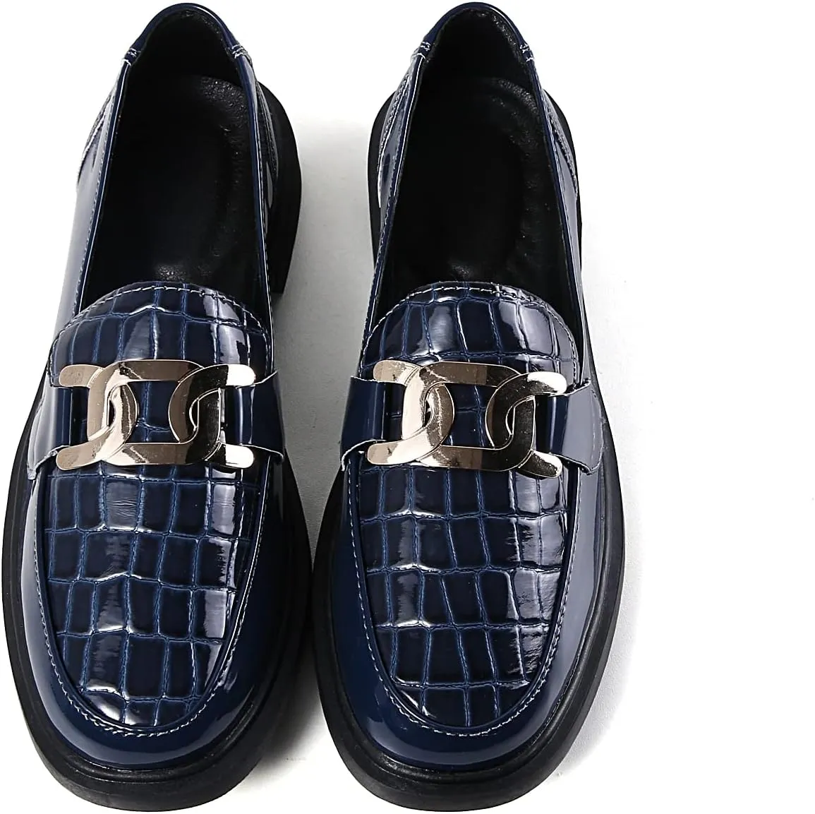 VOCNTVY Loafers for Women Slip On Comfort Business Work Shoes