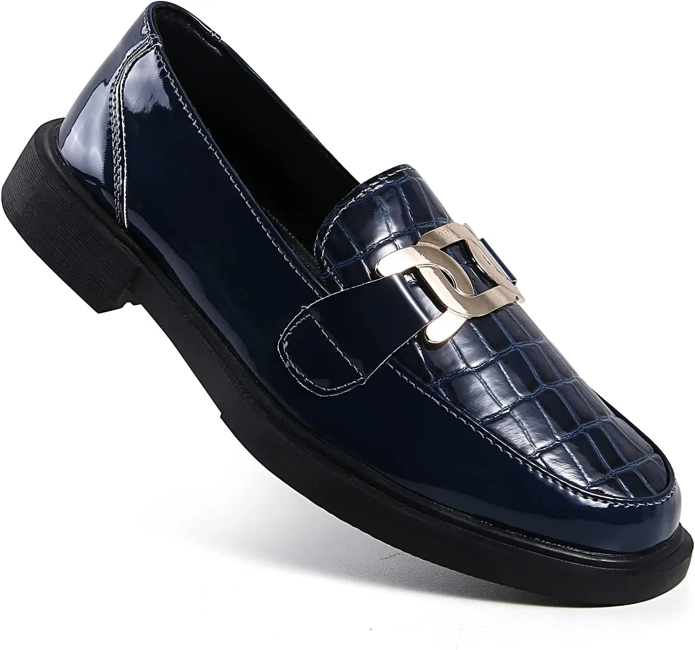 VOCNTVY Loafers for Women Slip On Comfort Business Work Shoes