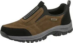 Walking Shoes For Men Slip-On Loafer Trekking Shoes Work Sneakers Waterproof Sneakers Hiking Sneakers Work Shoes