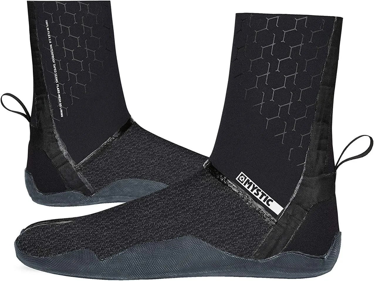 Watersports - Surf Kitesurf & Windsurfing Majestic 5mm Split Toe Wetsuit Boot Boots - Black - Unisex