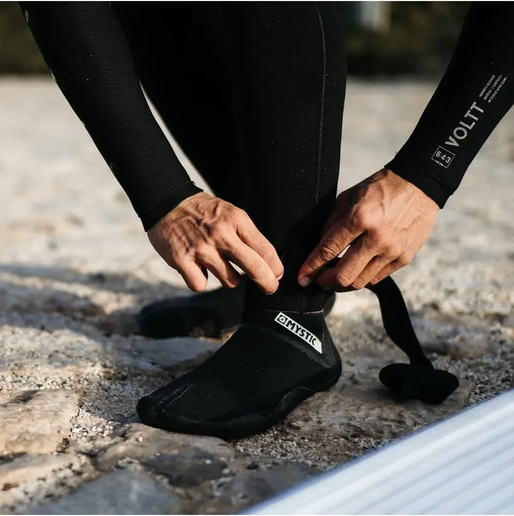 Watersports - Surf Kitesurf & Windsurfing Majestic 5mm Split Toe Wetsuit Boot Boots - Black - Unisex