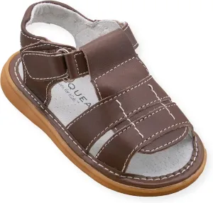 Wee Squeak Toddler Squeaky Sandals with Removable Squeaker in Fun Styles & Colors for Boys and Girls