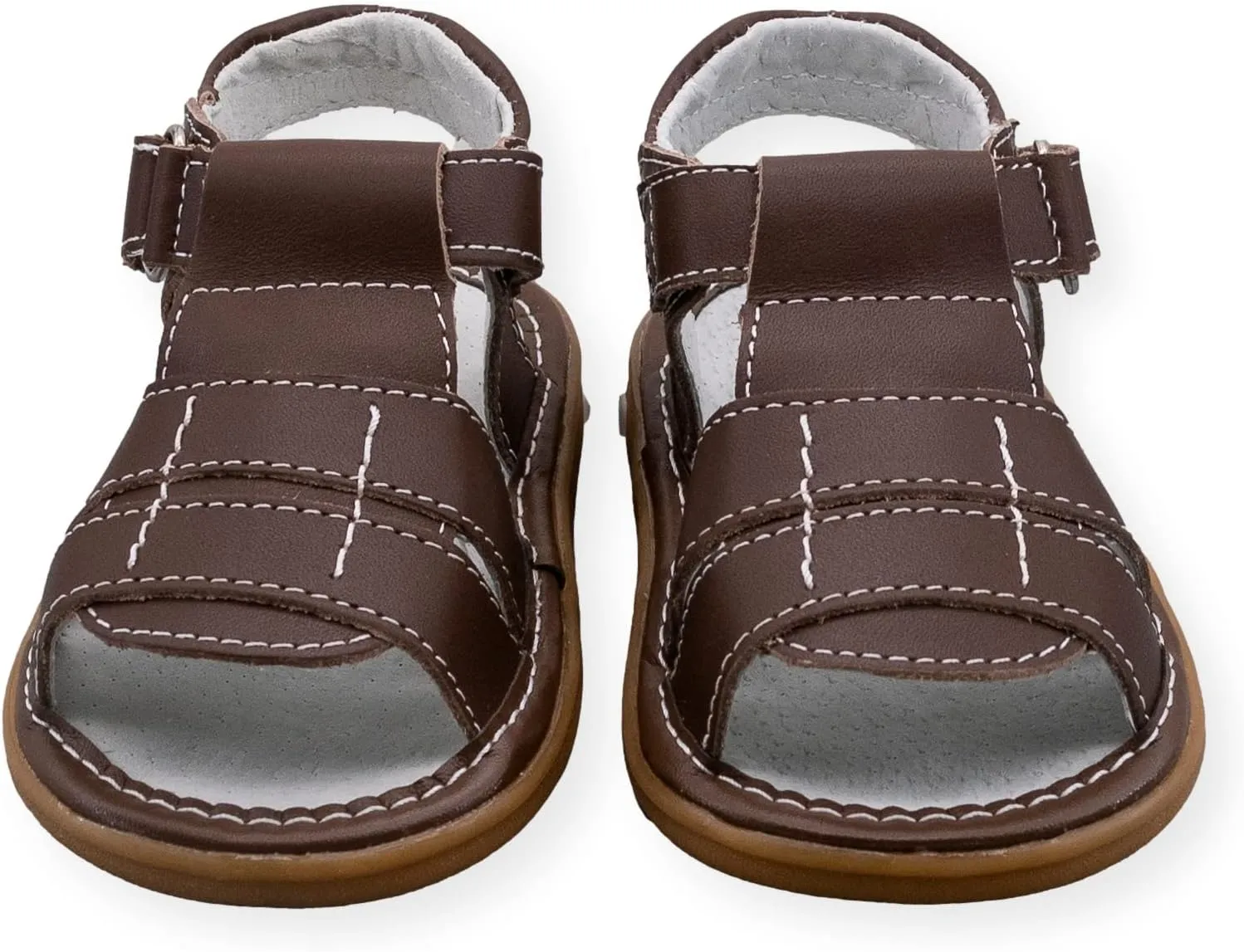 Wee Squeak Toddler Squeaky Sandals with Removable Squeaker in Fun Styles & Colors for Boys and Girls