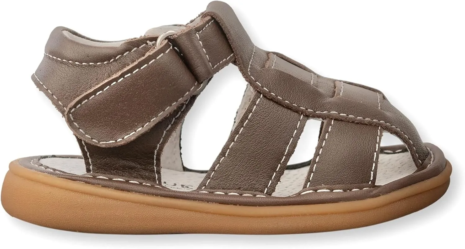 Wee Squeak Toddler Squeaky Sandals with Removable Squeaker in Fun Styles & Colors for Boys and Girls