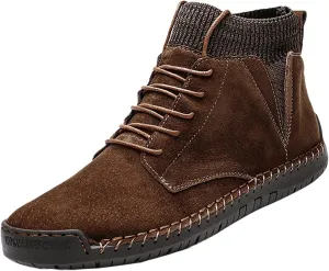Winter Padded Men's British Large Size Casual Suede Handmade Foreign Trade Sport Shoes Sneaker for Men Mens Dress Shoes Men S