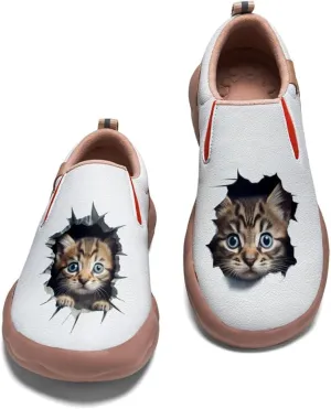 Women's Animal Art Loafers Slip On Casual Travel Shoes Walking Lightweight Comfort Fashion Sneakers