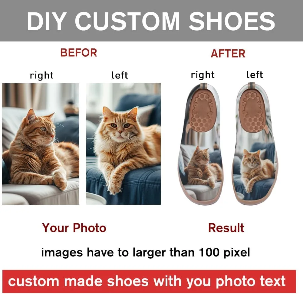 Women's Art Painted Knitted Loafers Fashion Travel Slip On Shoes Lightweight Comfort Walking Sneakers