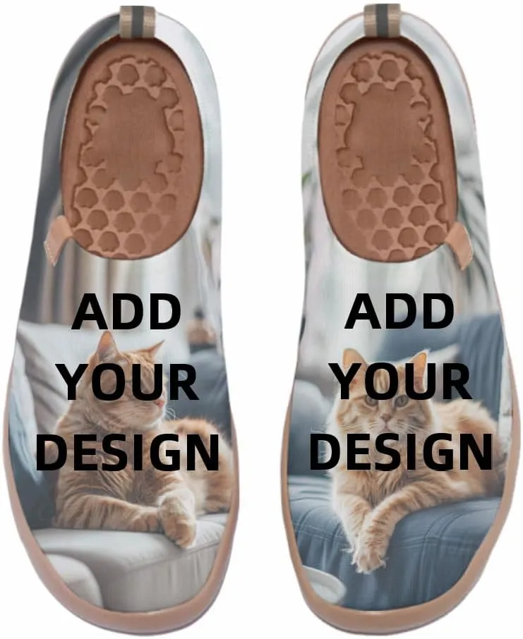 Women's Art Painted Knitted Loafers Fashion Travel Slip On Shoes Lightweight Comfort Walking Sneakers
