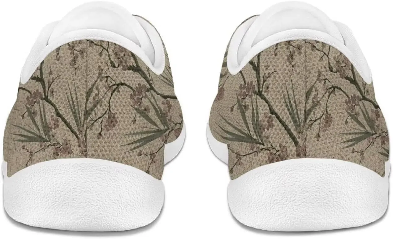 Women's Fashion Shoe Low-top Sneakers Lace up Casual Tennis Shoes for Daily Work Travel SizeUS 6-13.5